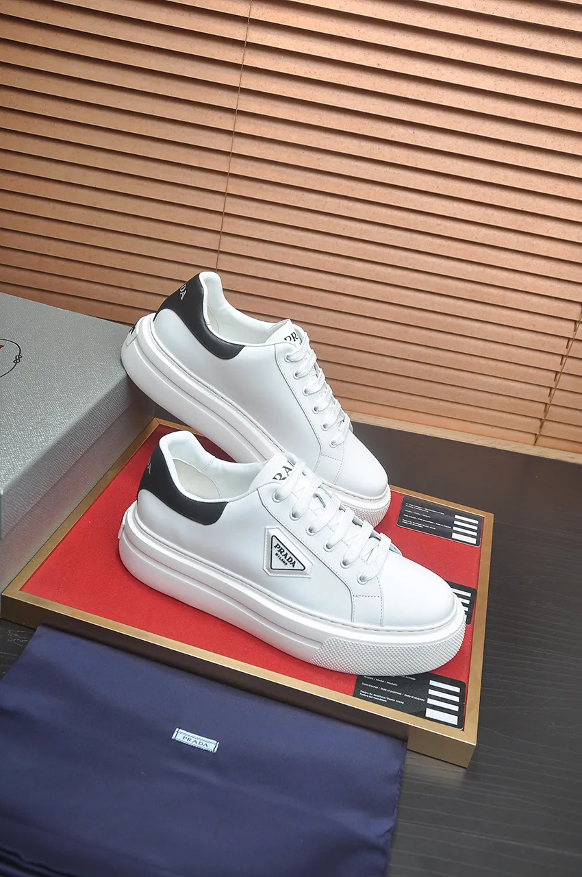 Men's shoes 💰580💶【PRADA】Top original, new season, high quality original goods, top imported calfskin with original imported glue, imported cowhide inside with original cowhide feet, original outsole! Quality guaranteed! Code 38-45 (45 customized)